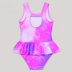 Back flat-lay racerback cutout with bow strap