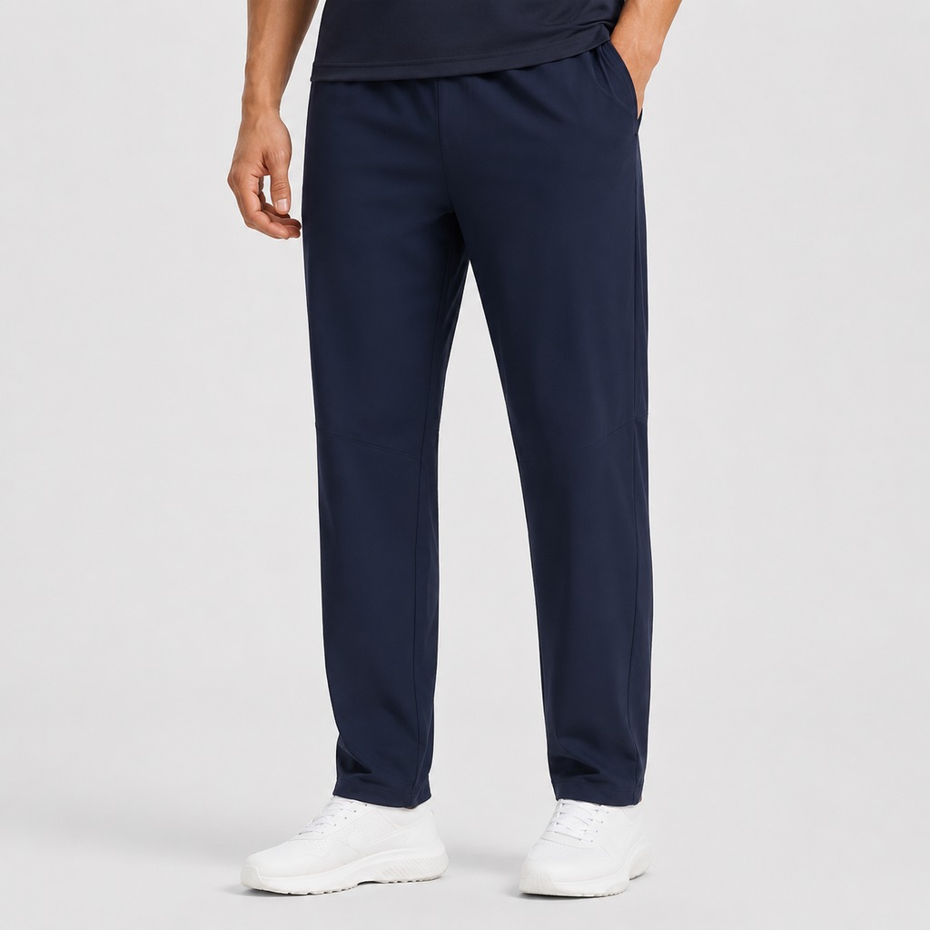 Men’s Workout Pants Navy – OEM Athletic Performance Track Pants | Northern Garment