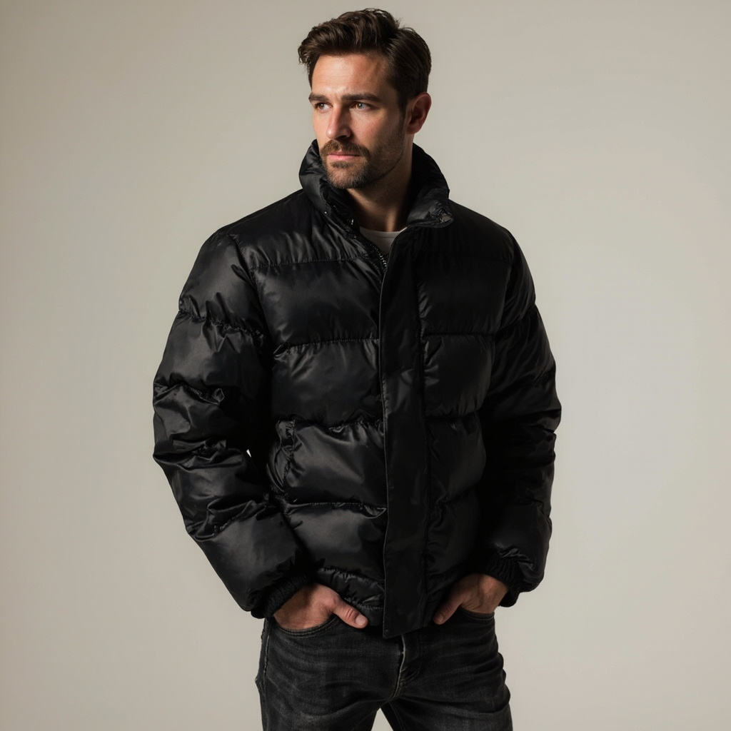 Quilted Down-Alternative Puffer Jacket