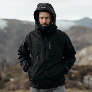 Hard Shell Mountain Jacket in Black - OEM/ODM apparel